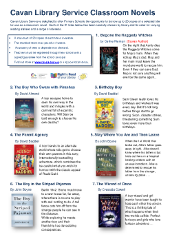 Classroom Novel Handout summary image
									