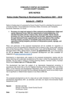 BH ORIS PP Site Notice thumbnail