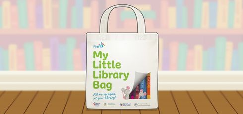 My Little Library Book Bag