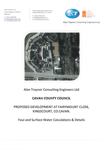 Fairymount, Kingscourt Foul and Surface Water Calculations & Details thumbnail
