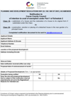 Notification Form Class 1A 3A Exempted Development 2026 thumbnail
