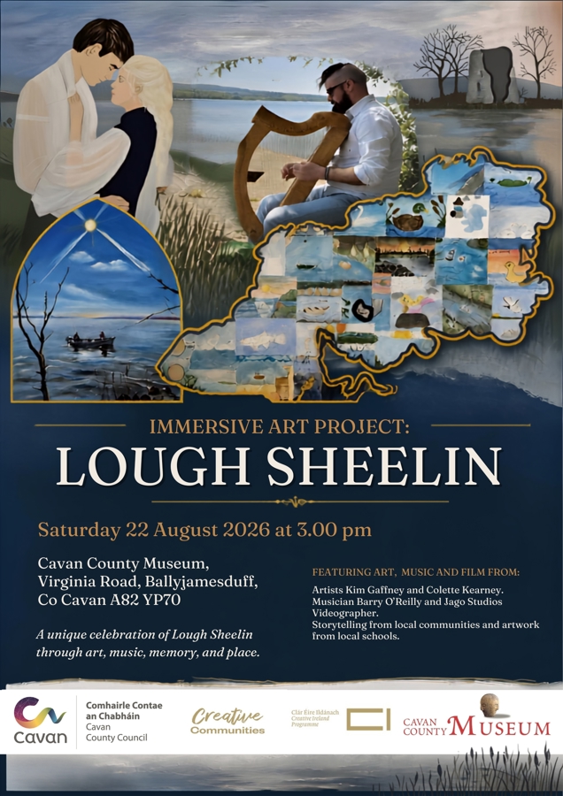 Poster including images taken from the exhibition