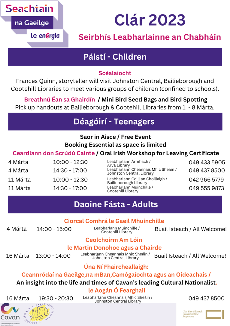 20230301_SeachtainNaGaeilge2023_Programme 20230301_SeachtainNaGaeilge2023_Programme