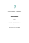 Cavan County Council Audit Report 2014 thumbnail