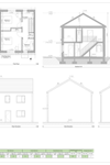 PL 23 020 100 House Type H12 Plan Views, Elevations & Section thumbnail