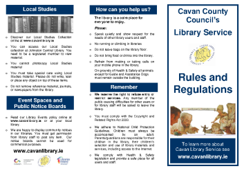Library Rules and Regulations summary image
									